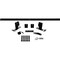 Ekena Millwork Premium J-Top Mount Barn Door Hardware Set w/ 7' Track for 1 3/8" to 2 1/4" Doors, Black GB60010H7BL - alternate 1